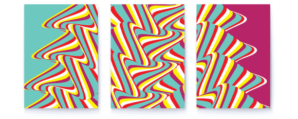 迷幻抽象海报集封面与图片下载