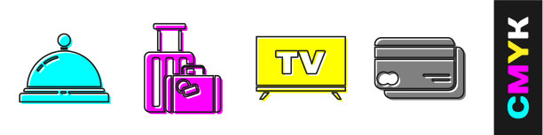 设置酒店服务，行李，智能电视和图片下载