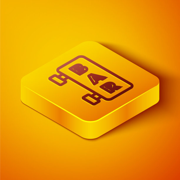 带有题字的等距线街道招牌图片下载