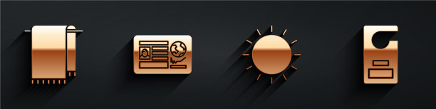 将毛巾放在挂有签证章的护照上图片下载