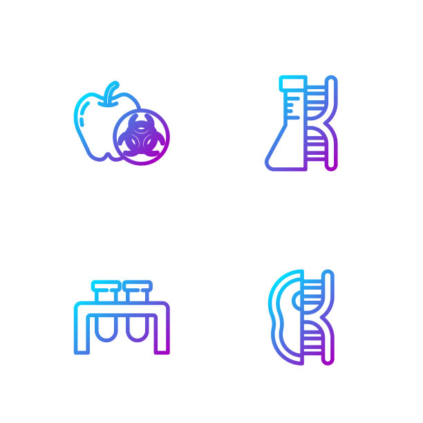 设转基因肉试管和试管线图片下载