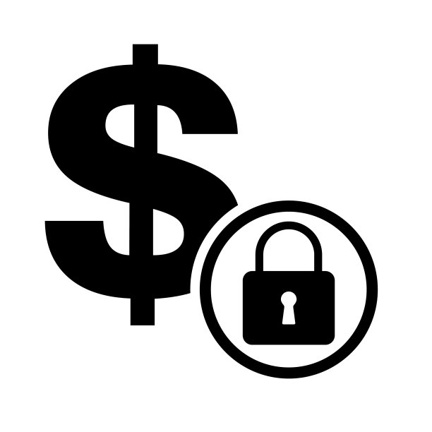 美元符号商业现金储蓄图标图片下载