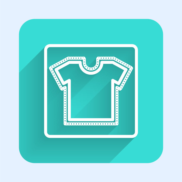 缝纫图案用白线隔开，图标长图片下载