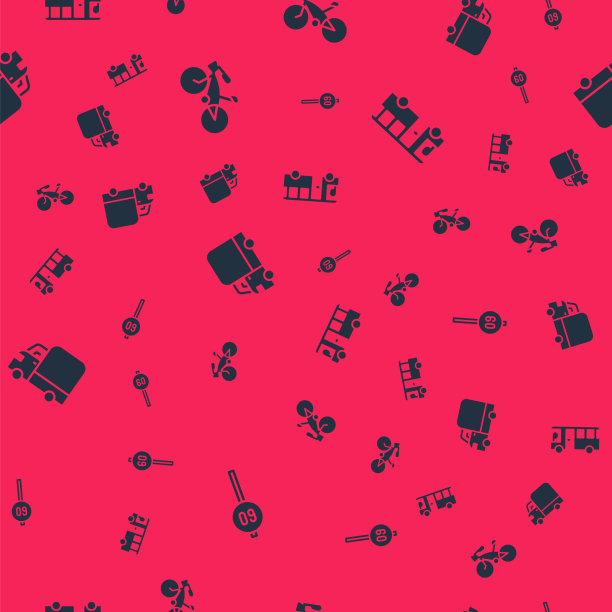 设定交通自行车运送货物的速度限制图片下载