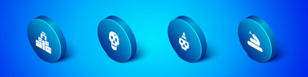 设置等距鸡伊察在玛雅燃烧图片下载