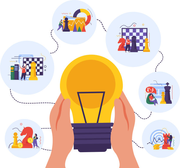 经营策略和理念概念图片下载