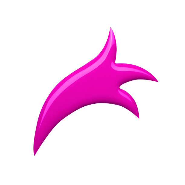 白色背景上有紫色指甲油污渍图片下载