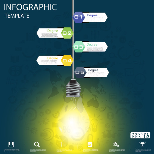 插图业务。设计理念和概念思考创意。对于成功，计划，思考，搜索，分析，沟通，未来的想法创新技术现代。图片下载