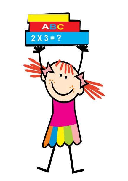 女孩的书图片下载