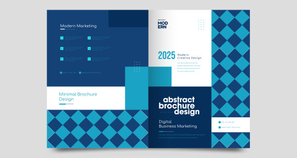 宣传册设计用线形，企业业务模板图片下载