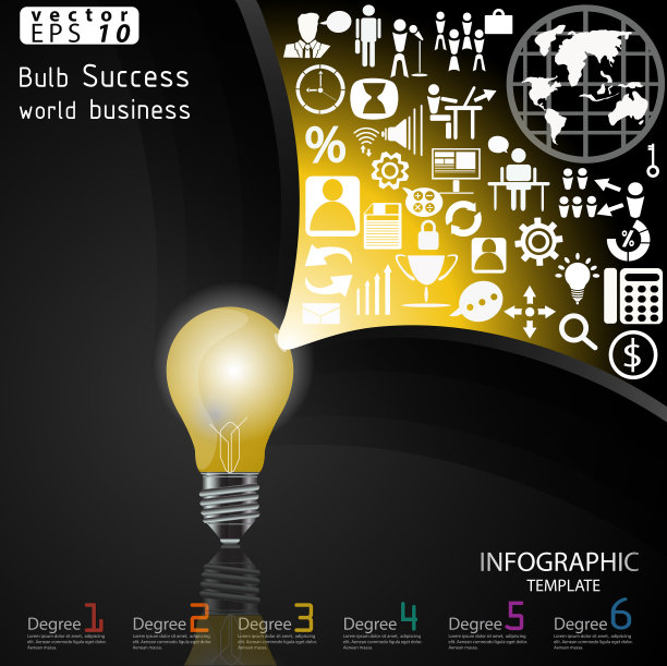 插图业务。设计理念和概念思考创意。对于成功，计划，思考，搜索，分析，沟通，未来的想法创新技术现代。图片下载