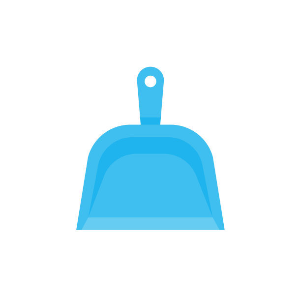 向量簸箕。地板除尘的清洁设备图片下载
