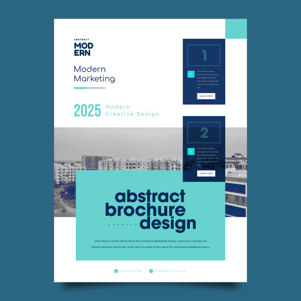 商业宣传册传单设计模板图片下载