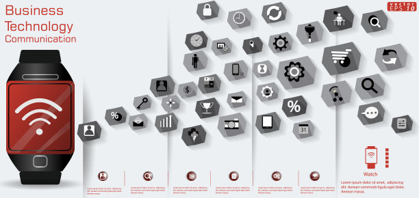技术联系沟通。观念和概念使人产生创造力。为了成功，计划，思考，搜索，分析，沟通，未来的想法，创新的技术现代。图片下载