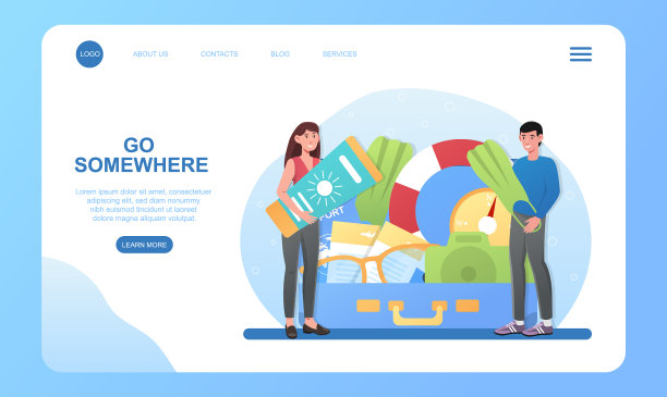 微笑的男男女女正在打包图片下载