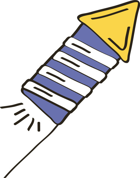 烟花火箭图标图片下载