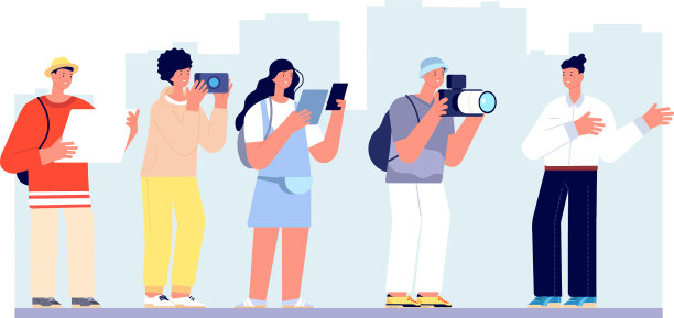 导游是人们旅游度假的快乐女人图片下载