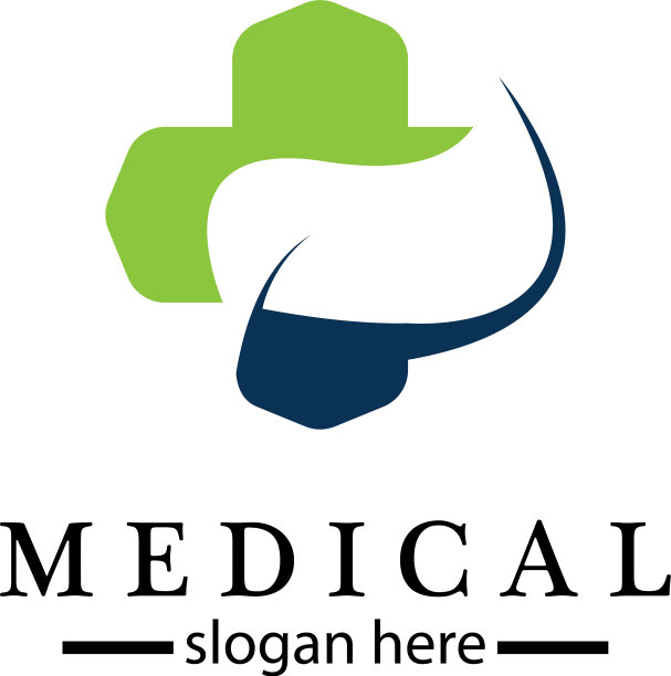 医药交叉和草药叶医药药房图片下载