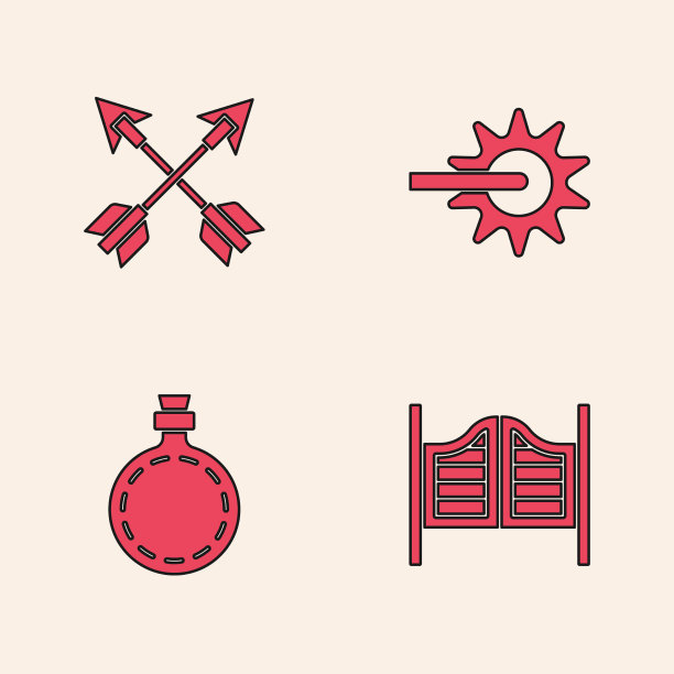 设置酒吧间门十字箭支线和食堂图片下载