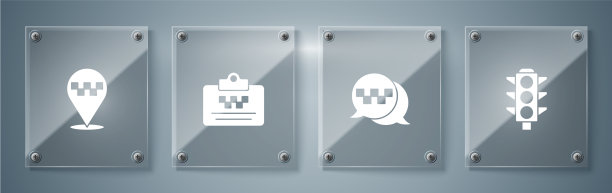 设置交通灯出租车呼叫电话服务图片下载