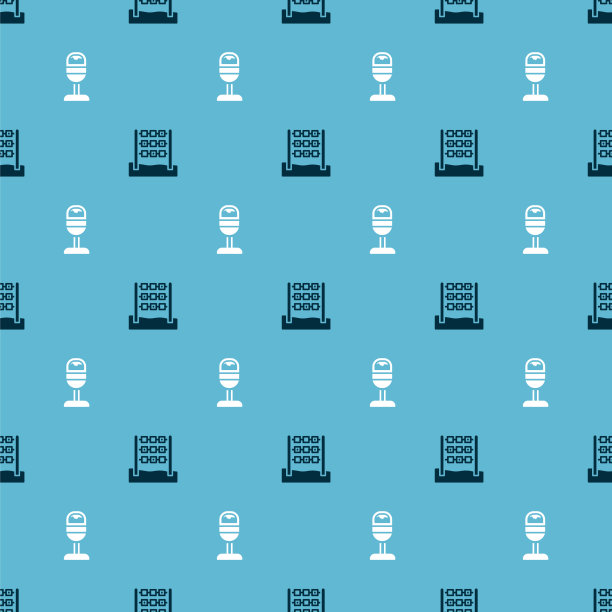 无缝设置井字游戏和垃圾桶图片下载