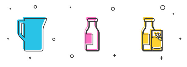 将牛奶罐或大罐装上牛奶和牛奶图片下载