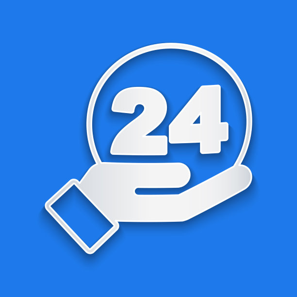 剪纸电话24小时支持图标隔离图片下载