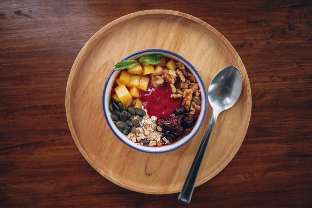 水果冰沙碗图片下载