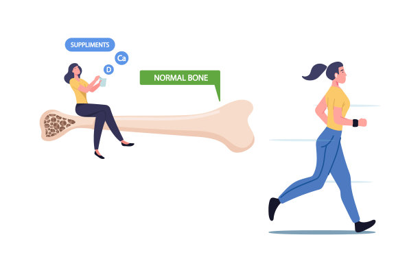 骨质疏松症的预防及保健图片下载