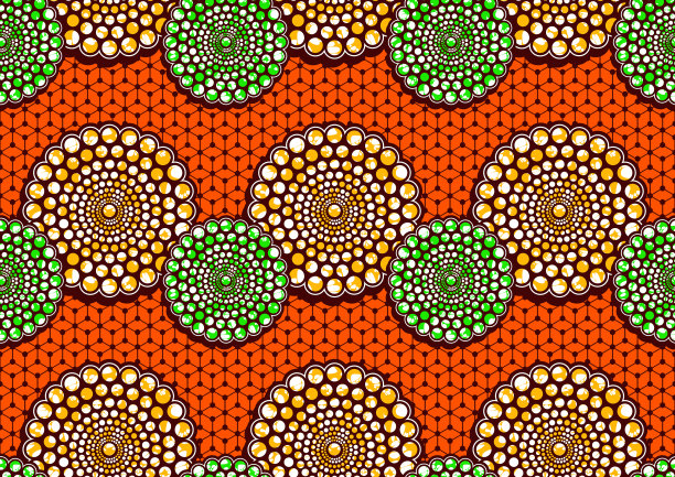 纺织时尚非洲印花60图片下载