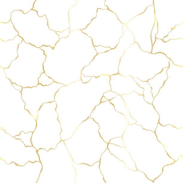 抽象手绘无缝图案，金木背景与黄金梯度，有机表面，伟大的纺织品，横幅，墙纸，瓷砖-矢量设计图片下载