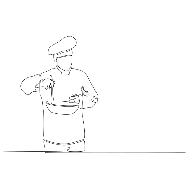 海夫拿着煎锅图片下载