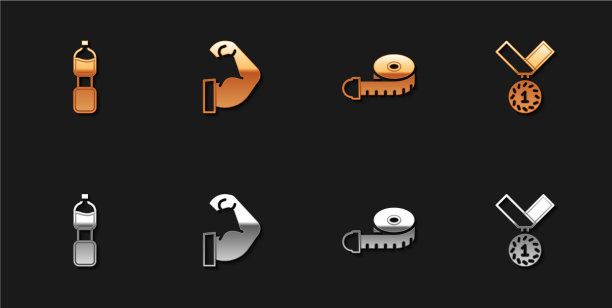 设置瓶装水健美肌带图片下载