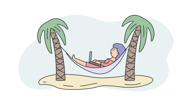 在白色和蓝色的背景线性图片下载