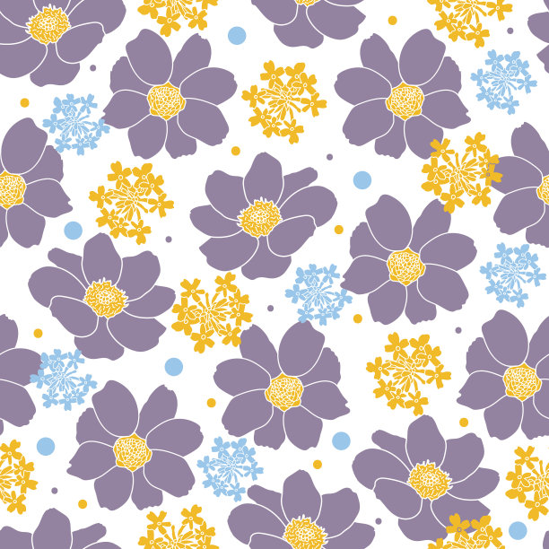 优雅的花朵图案图片下载