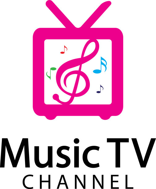 音乐电视标志设计模板音乐频道标志图片下载