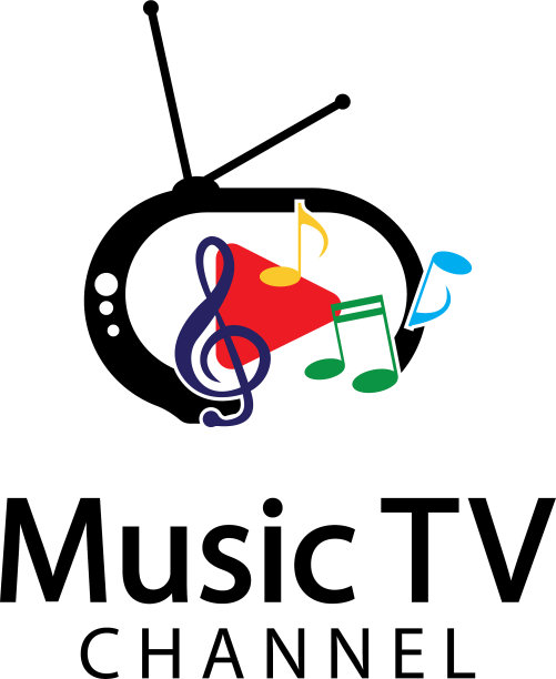音乐电视标志设计模板音乐频道标志图片下载