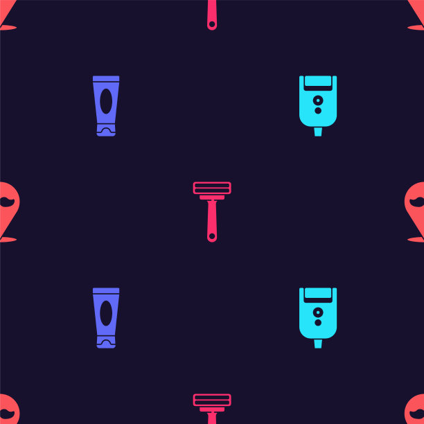 男士电动剃须刀片护肤霜图片下载