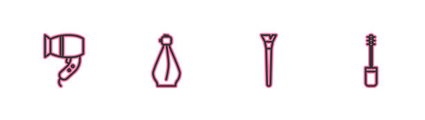 定型线，电吹风，化妆刷，香水图片下载