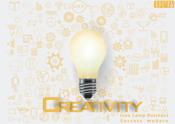 插画业务。设计创意和概念思维。为了成功，计划，思考，搜索，分析，沟通，未来的想法，创新的技术现代。图片下载