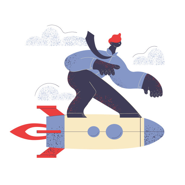 创业火箭腾飞图片下载