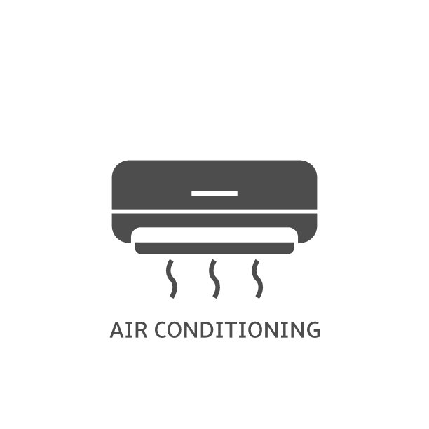 空调简单矢量图标图片下载