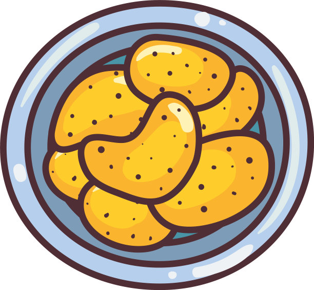 孤立的土豆图标图片下载