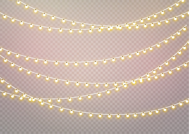 霓虹灯、花环装饰led灯图片下载