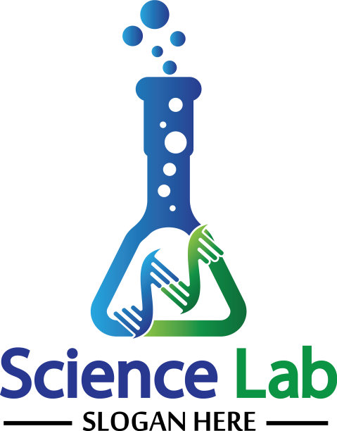 实验室logo模板图片下载