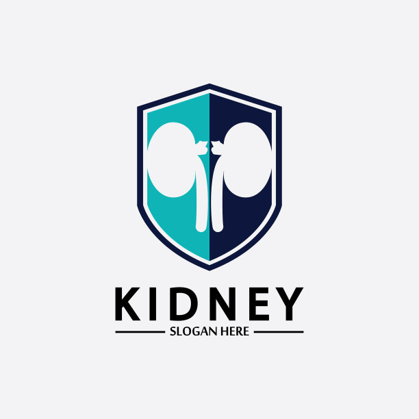 肾盾标志模板设计会徽设计图片下载