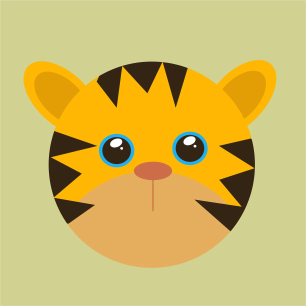 野生动物化身设计平面图片下载