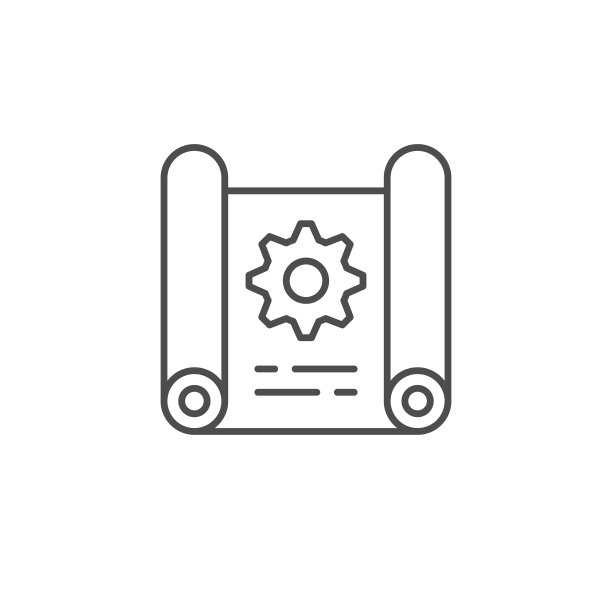 技术草图线条轮廓图标图片下载