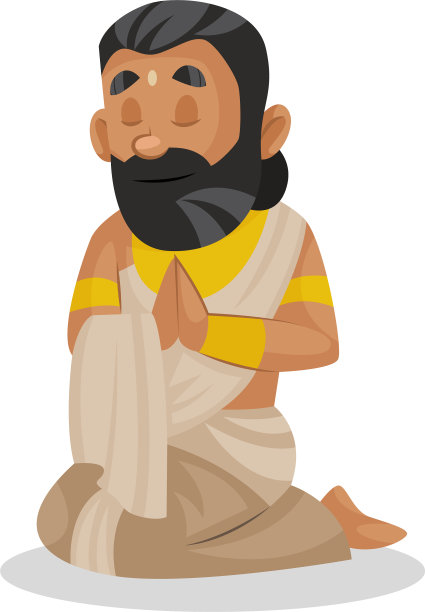 加纳克国王卡通人物图片下载