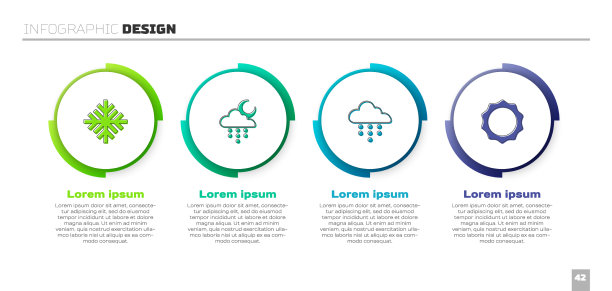 雪花云与雨、月、日图片下载